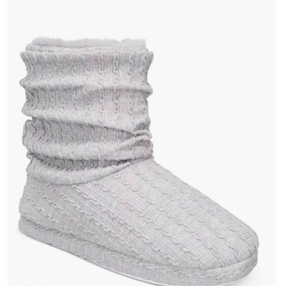 Women's Buffalo Check Slouch Boot Boxed Slippers  M(7-8) - Picture 4 of 4